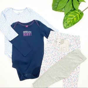 Carter's Matching Set 18 M baby Girl